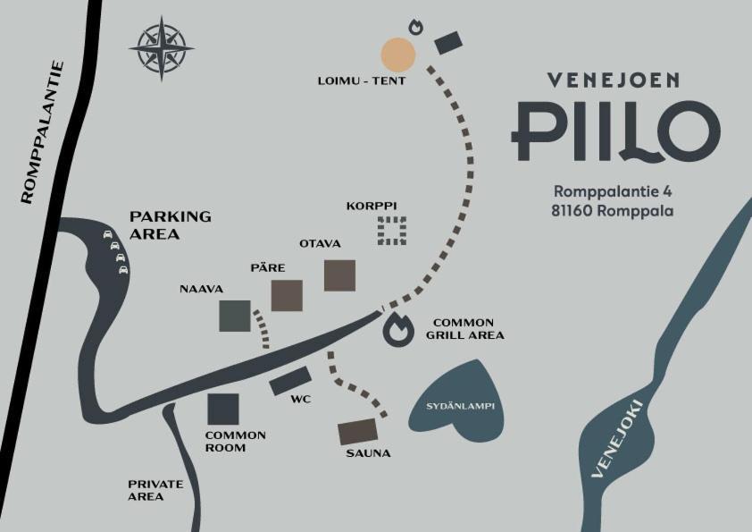 Venejoen Piilo - Paere Villa Kontiolahti Buitenkant foto